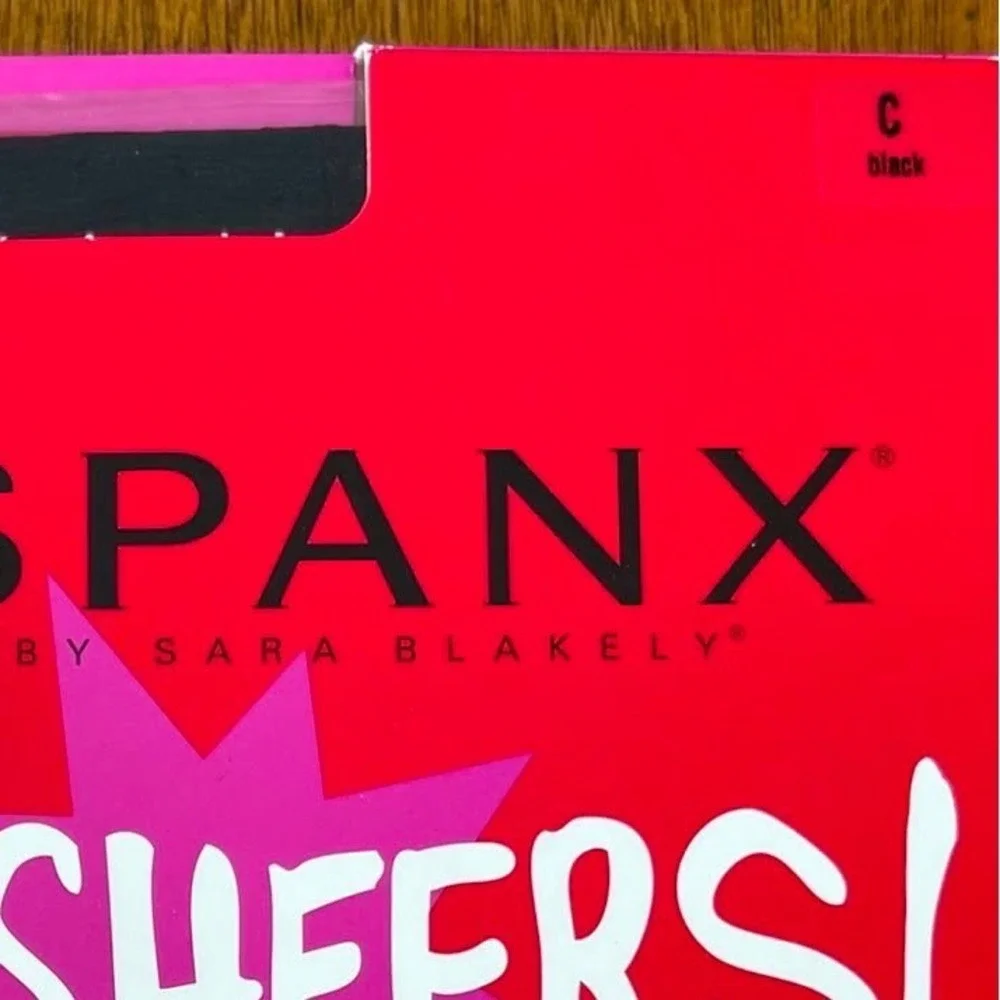 SPANX sheers black